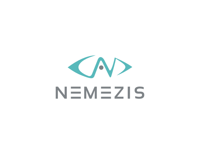 Projektowanie logo dla firm,  salon optyczny i gabinet okulistyczny, logo firm - NZOZ NEMEZIS