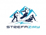Projekt graficzny, nazwa firmy, tworzenie logo firm odświeżenie loga szkoła narciarska - p.design
