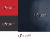 Projekt graficzny, nazwa firmy, tworzenie logo firm Logo dla firmy Expert HR  - Blacka