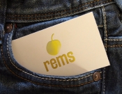 Projekt graficzny, nazwa firmy, tworzenie logo firm Logo dla firmy REMS - minimka92