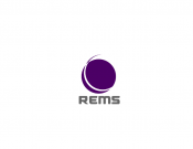 Projekt graficzny, nazwa firmy, tworzenie logo firm Logo dla firmy REMS - malarz