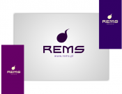 Projekt graficzny, nazwa firmy, tworzenie logo firm Logo dla firmy REMS - malarz