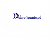 Projekt graficzny, nazwa firmy, tworzenie logo firm Logo dla sklepu DobreSpanie.pl - OSTATNIA PARÓWECZKA