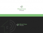 Projekt graficzny, nazwa firmy, tworzenie logo firm Logo producenta domów drewnianych - babcia