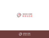 Projekt graficzny, nazwa firmy, tworzenie logo firm Logo producenta domów drewnianych - absdesign