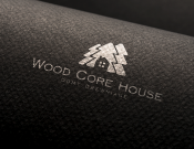Projekt graficzny, nazwa firmy, tworzenie logo firm Logo producenta domów drewnianych - Quavol