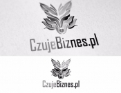 Projekt graficzny, nazwa firmy, tworzenie logo firm Logo dla bloga - CzujeBiznes.pl - calmant