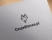 Projekt graficzny, nazwa firmy, tworzenie logo firm Logo dla bloga - CzujeBiznes.pl - Johan