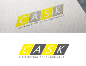 Projekt graficzny, nazwa firmy, tworzenie logo firm Logo dla firmy CASK - Kulahela