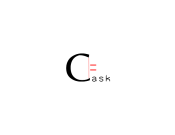 Projekt graficzny, nazwa firmy, tworzenie logo firm Logo dla firmy CASK - Funemanka