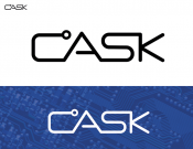 Projekt graficzny, nazwa firmy, tworzenie logo firm Logo dla firmy CASK - szimunesku