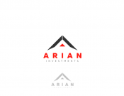 Projekt graficzny, nazwa firmy, tworzenie logo firm Logo dla firmy Arian Investments - tyna