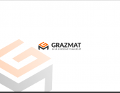 Projekt graficzny, nazwa firmy, tworzenie logo firm Logo dla firmy Grazmat - projektor