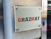 Projekt graficzny, nazwa firmy, tworzenie logo firm Logo dla firmy Grazmat - Agentur77
