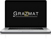 Projekt graficzny, nazwa firmy, tworzenie logo firm Logo dla firmy Grazmat - aleeksa