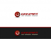 Projekt graficzny, nazwa firmy, tworzenie logo firm Logo dla firmy Grazmat - malarz