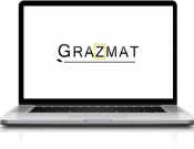 Projekt graficzny, nazwa firmy, tworzenie logo firm Logo dla firmy Grazmat - aleeksa
