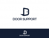 Projekt graficzny, nazwa firmy, tworzenie logo firm LOGO dla firmy - sprzedaż drzwi - dobrelogo