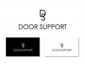 Projekt graficzny, nazwa firmy, tworzenie logo firm LOGO dla firmy - sprzedaż drzwi - kasia_flauta-studio