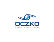 Projekt graficzny, nazwa firmy, tworzenie logo firm OCZKO - gabinet okulistyczny. - feim