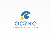 Projekt graficzny, nazwa firmy, tworzenie logo firm OCZKO - gabinet okulistyczny. - DiTom