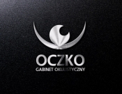 Projekt graficzny, nazwa firmy, tworzenie logo firm OCZKO - gabinet okulistyczny. - violetone