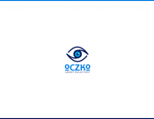 Projekt graficzny, nazwa firmy, tworzenie logo firm OCZKO - gabinet okulistyczny. - Butryk