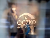 Projekt graficzny, nazwa firmy, tworzenie logo firm OCZKO - gabinet okulistyczny. - TomaszKruk
