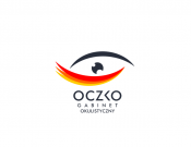 Projekt graficzny, nazwa firmy, tworzenie logo firm OCZKO - gabinet okulistyczny. - kejtula