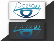 Projekt graficzny, nazwa firmy, tworzenie logo firm OCZKO - gabinet okulistyczny. - MP logo
