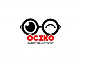 Projekt graficzny, nazwa firmy, tworzenie logo firm OCZKO - gabinet okulistyczny. - emka-design