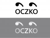 Projekt graficzny, nazwa firmy, tworzenie logo firm OCZKO - gabinet okulistyczny. - pao1
