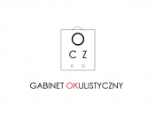 Projekt graficzny, nazwa firmy, tworzenie logo firm OCZKO - gabinet okulistyczny. - kasia_flauta-studio