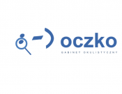 Projekt graficzny, nazwa firmy, tworzenie logo firm OCZKO - gabinet okulistyczny. - pao1