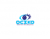 Projekt graficzny, nazwa firmy, tworzenie logo firm OCZKO - gabinet okulistyczny. - ZARR