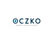 Projekt graficzny, nazwa firmy, tworzenie logo firm OCZKO - gabinet okulistyczny. - stone