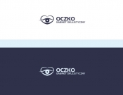 Projekt graficzny, nazwa firmy, tworzenie logo firm OCZKO - gabinet okulistyczny. - babcia