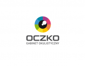Projekt graficzny, nazwa firmy, tworzenie logo firm OCZKO - gabinet okulistyczny. - A_Design