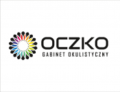 Projekt graficzny, nazwa firmy, tworzenie logo firm OCZKO - gabinet okulistyczny. - kingu