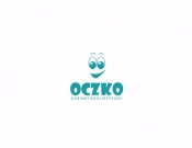 Projekt graficzny, nazwa firmy, tworzenie logo firm OCZKO - gabinet okulistyczny. - TurkusArt