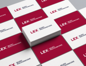 Projekt graficzny, nazwa firmy, tworzenie logo firm logo Biuro Rachunkowe LEX - absdesign