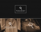 Projekt graficzny, nazwa firmy, tworzenie logo firm Producent odzieży męskiej krawiectwo - babcia