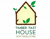 Projekt graficzny, nazwa firmy, tworzenie logo firm Logo firmy budującej domy z drewna. - She_Dreammer