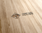 Projekt graficzny, nazwa firmy, tworzenie logo firm Logo firmy budującej domy z drewna. - Quavol