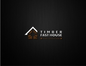 Projekt graficzny, nazwa firmy, tworzenie logo firm Logo firmy budującej domy z drewna. - piotrekf35
