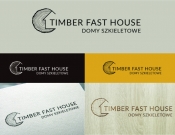 Projekt graficzny, nazwa firmy, tworzenie logo firm Logo firmy budującej domy z drewna. - OtherFew