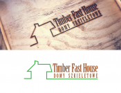 Projekt graficzny, nazwa firmy, tworzenie logo firm Logo firmy budującej domy z drewna. - Kulahela