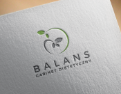 Projekt graficzny, nazwa firmy, tworzenie logo firm BALANS gabinet dietetyczny Logo - lyset