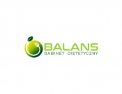 Projekt graficzny, nazwa firmy, tworzenie logo firm BALANS gabinet dietetyczny Logo - ZARR