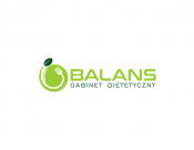 Projekt graficzny, nazwa firmy, tworzenie logo firm BALANS gabinet dietetyczny Logo - ZARR